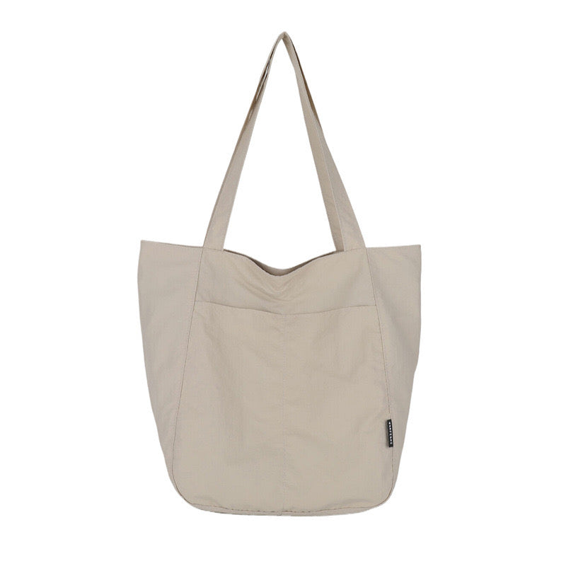 Water-Resistant Nylon Tote Bag | Fits A4 Books