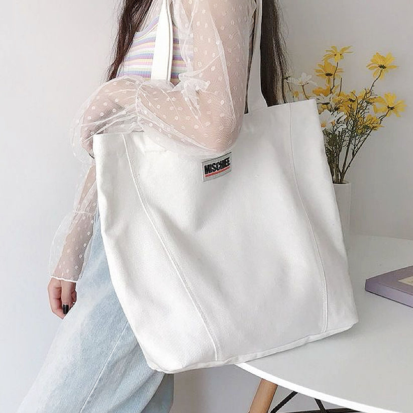 Everyday Canvas Tote Bag - Fits 15.6-Inch Laptop