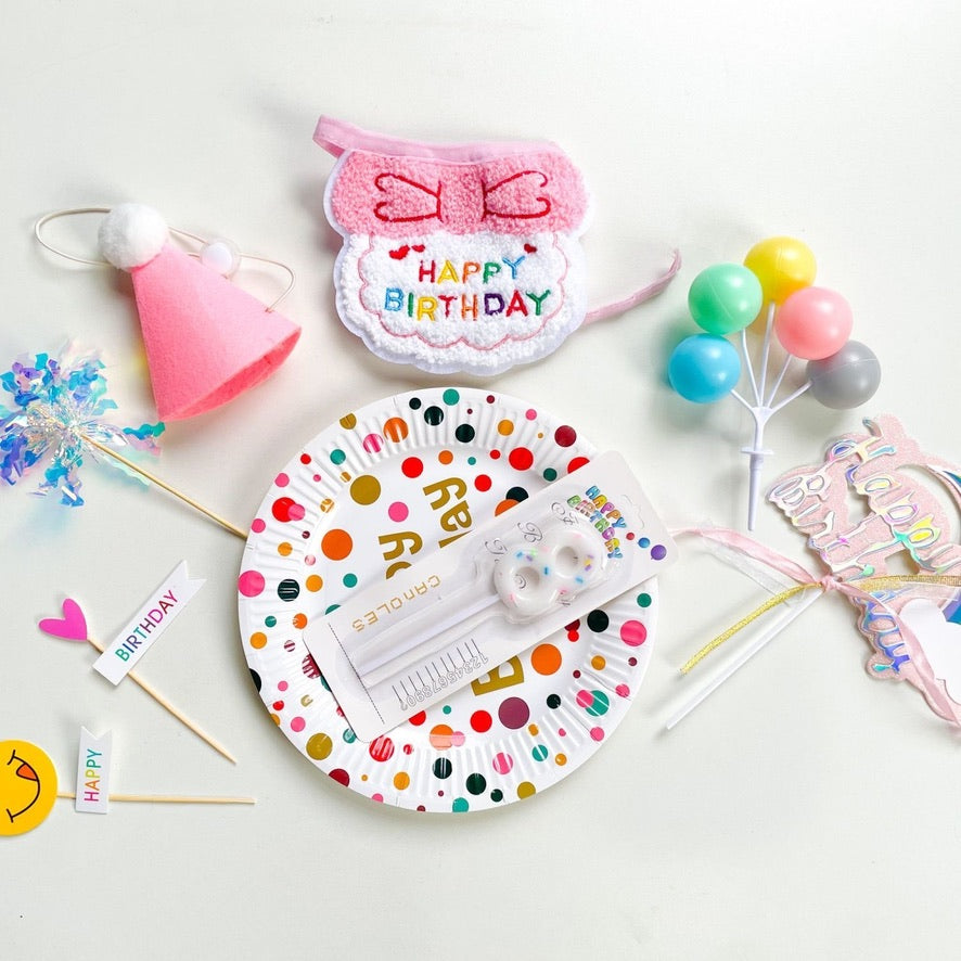 Pet Birthday Party Decoration Set