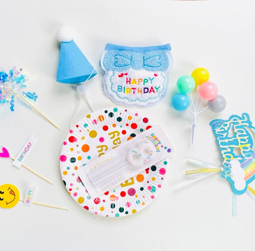 Pet Birthday Party Decoration Set