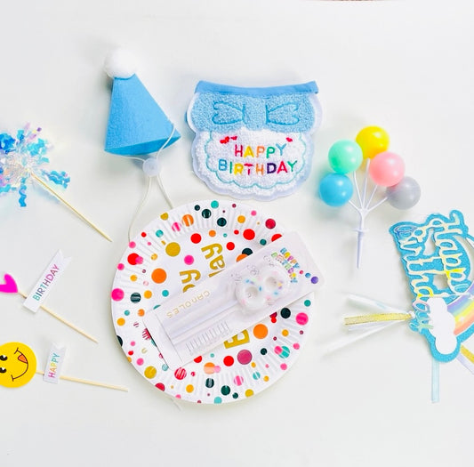 Pet Birthday Party Decoration Set