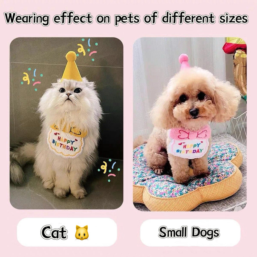 Pet Birthday Party Decoration Set