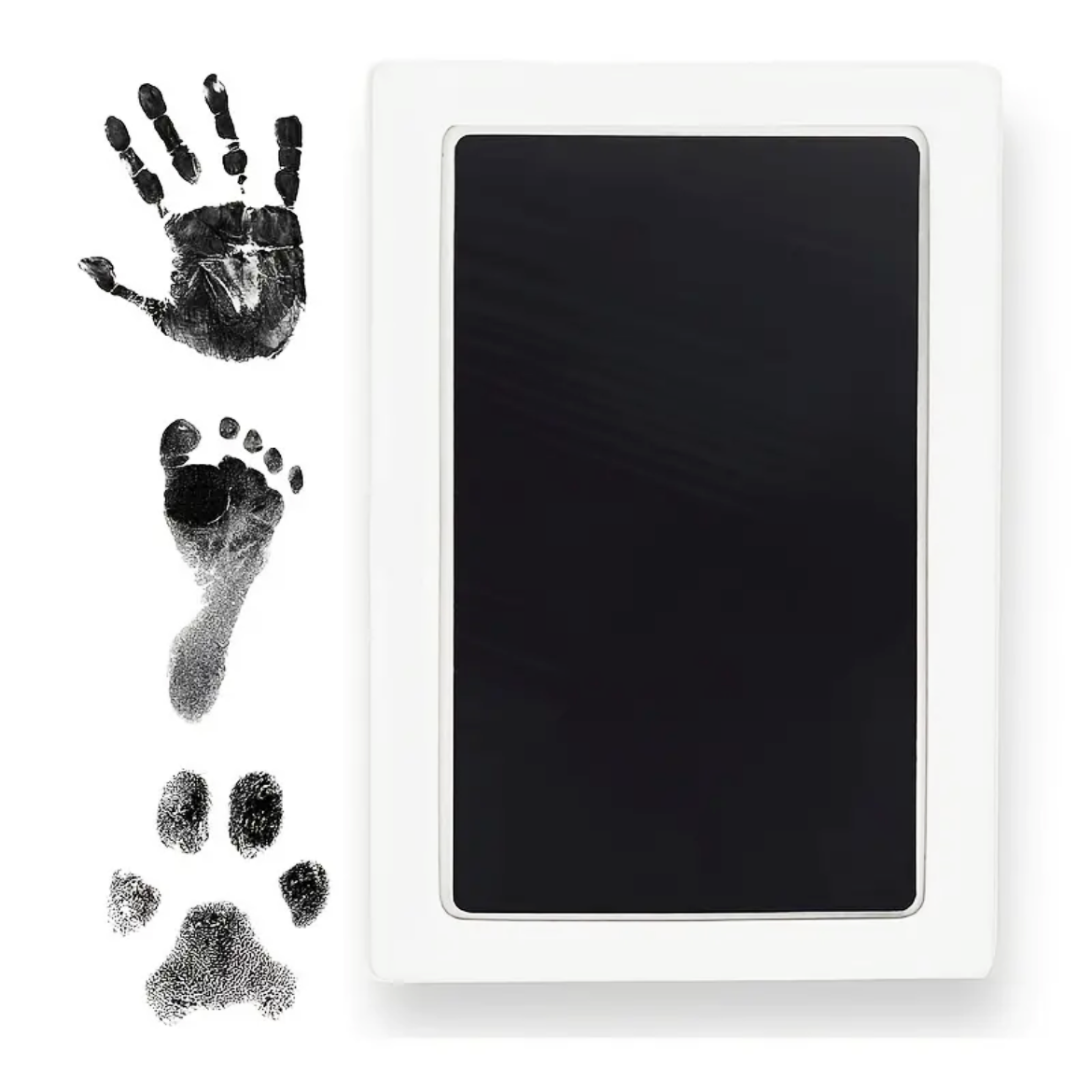 Pet Paw Print Keepsake Frame - Custom Memory Display
